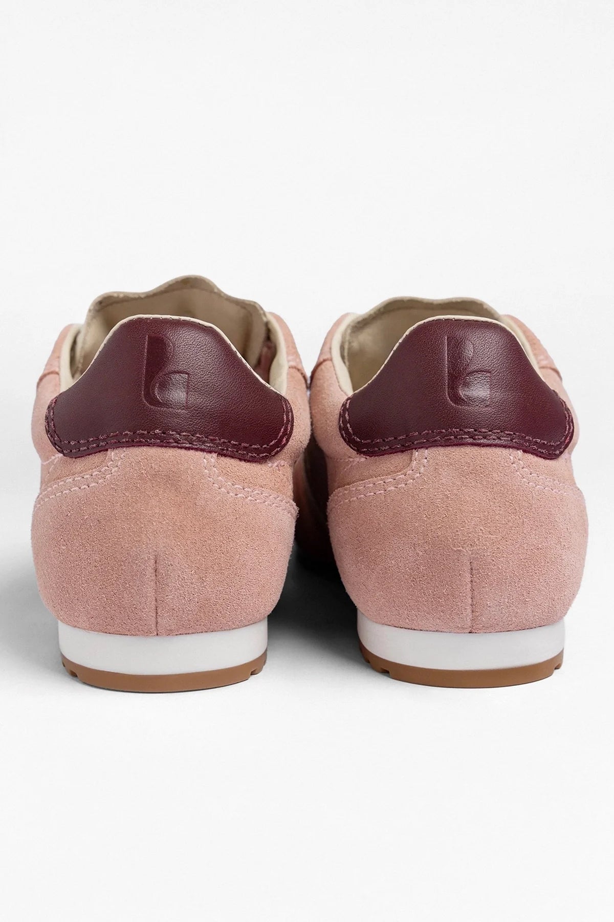 Larroude Stella Sneaker Tulip Suede