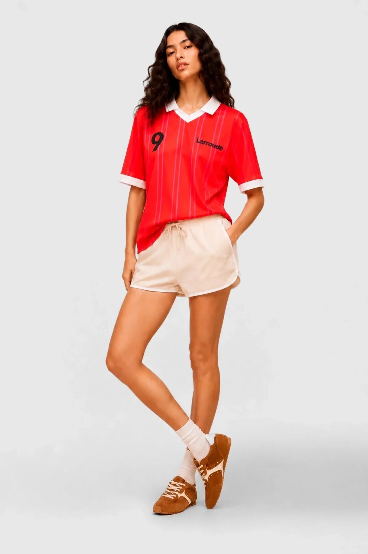 Larroude Larroude Jersey Red