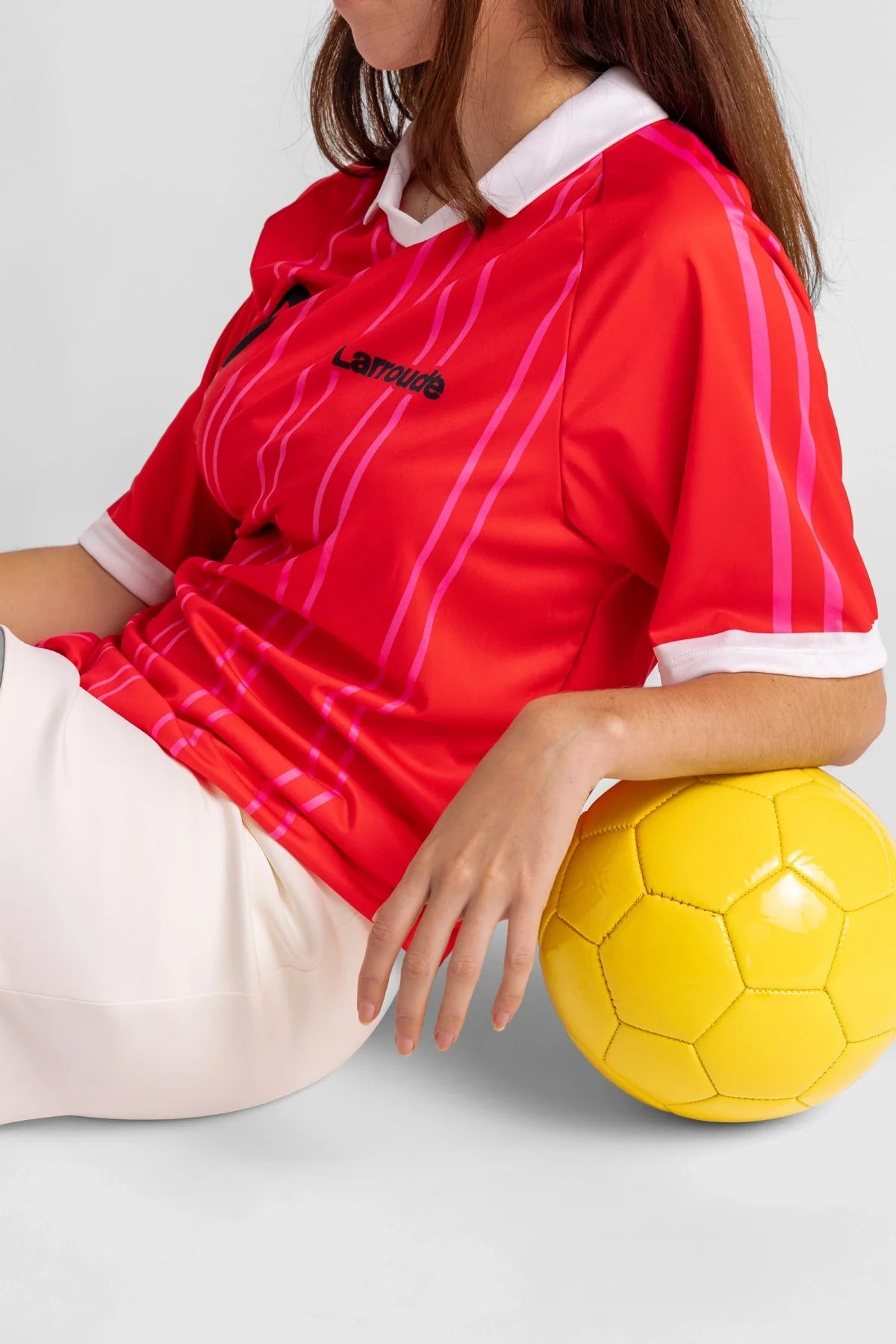 Larroude Larroude Jersey Red