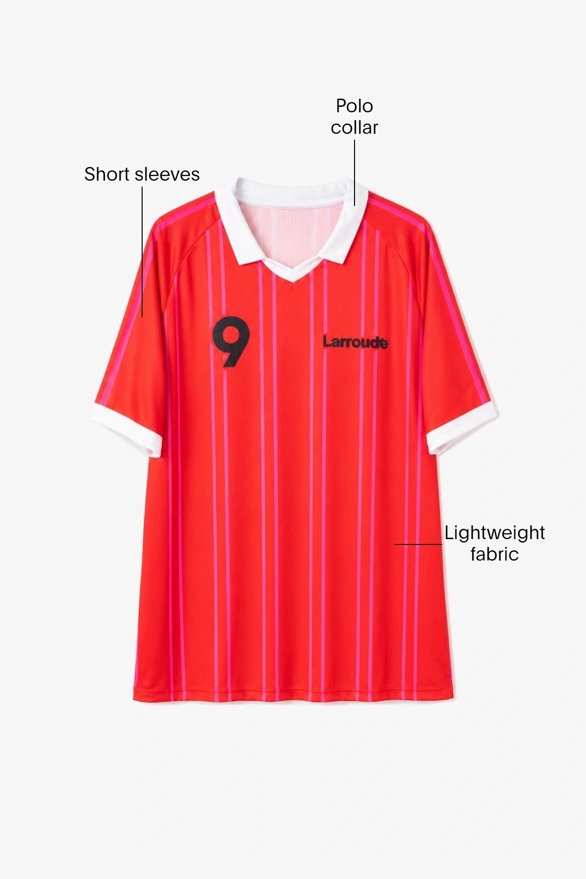 Larroude Larroude Jersey Red