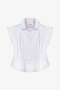 Larroude Jules Shirt White Percale