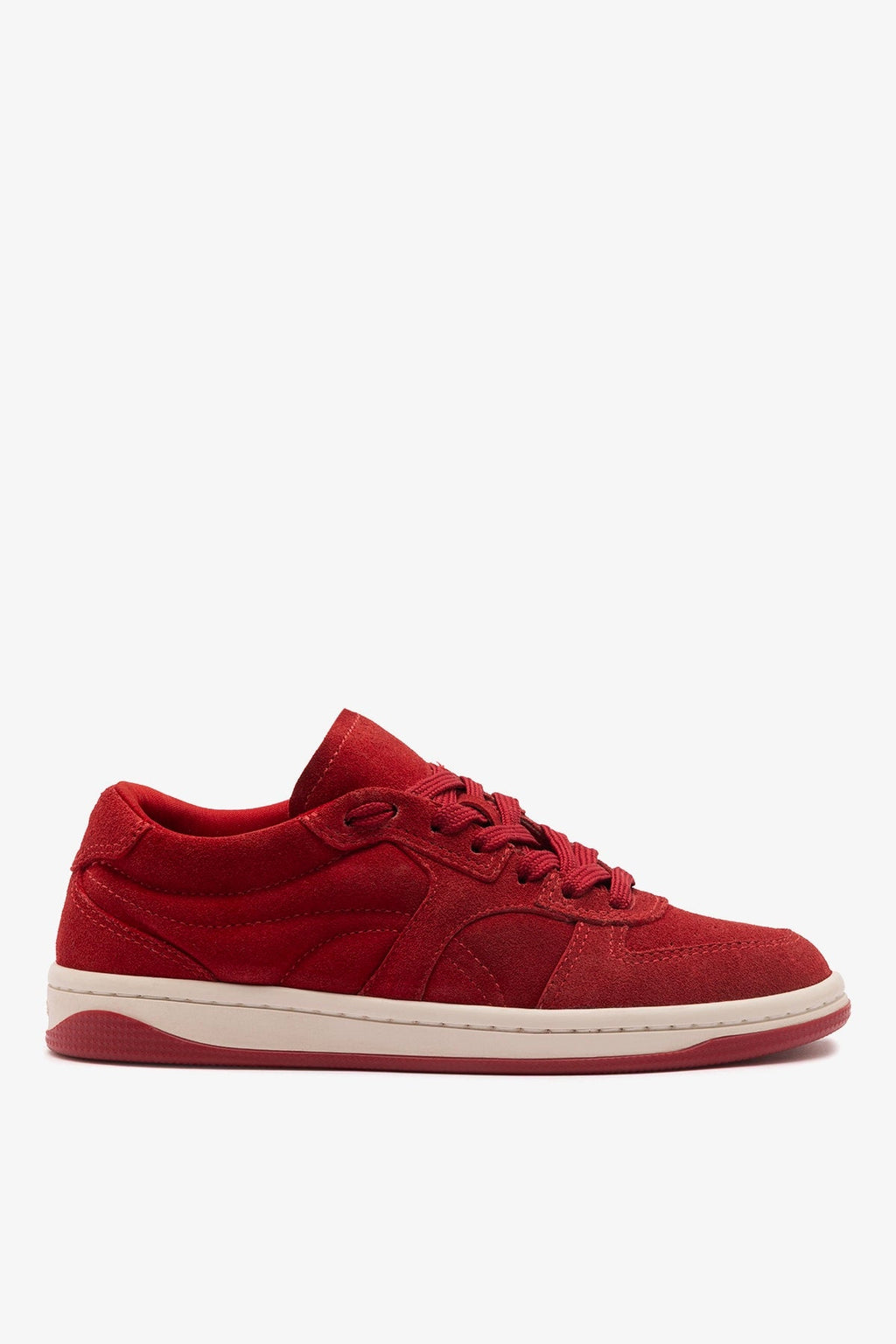 Larroude George Sneaker Carmine Suede