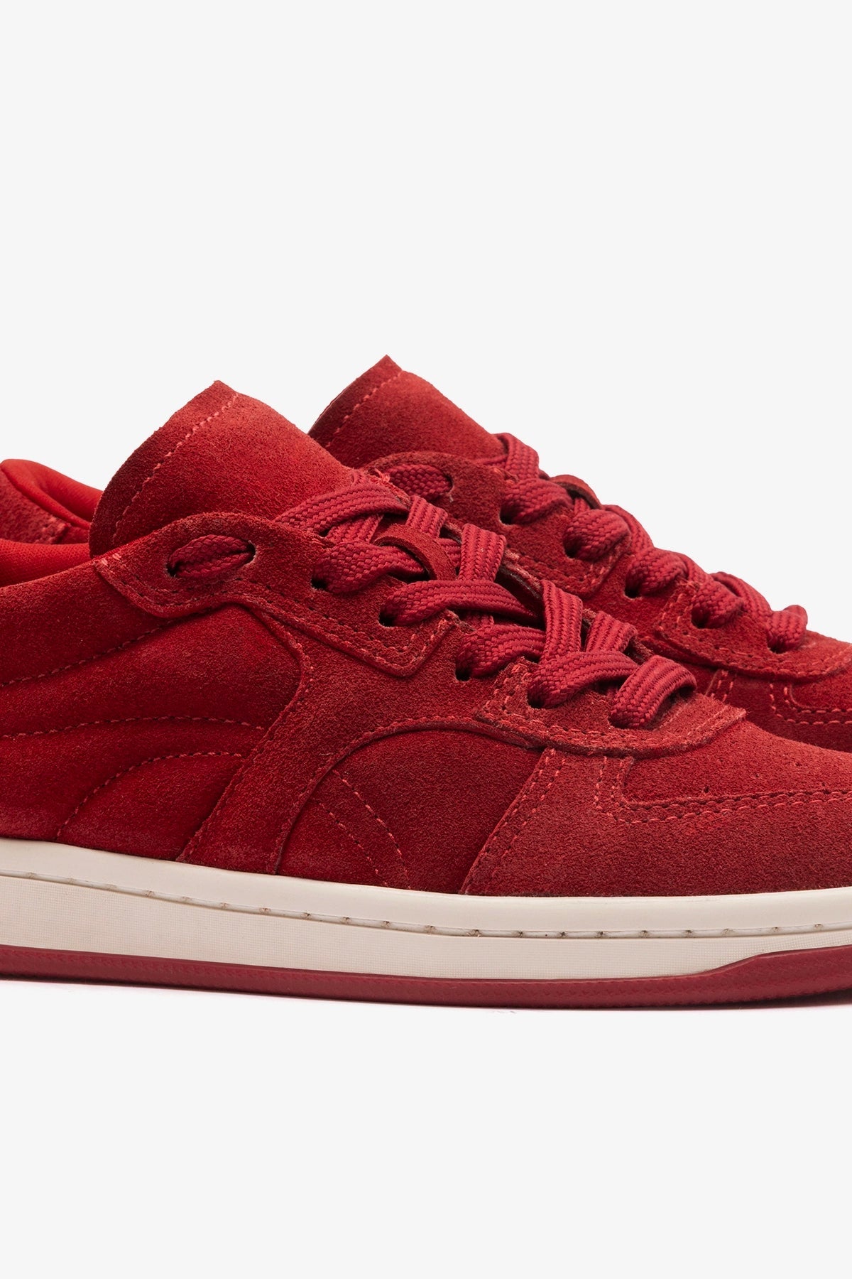 Larroude George Sneaker Carmine Suede