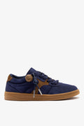 Larroude George Sneaker Navy Suede