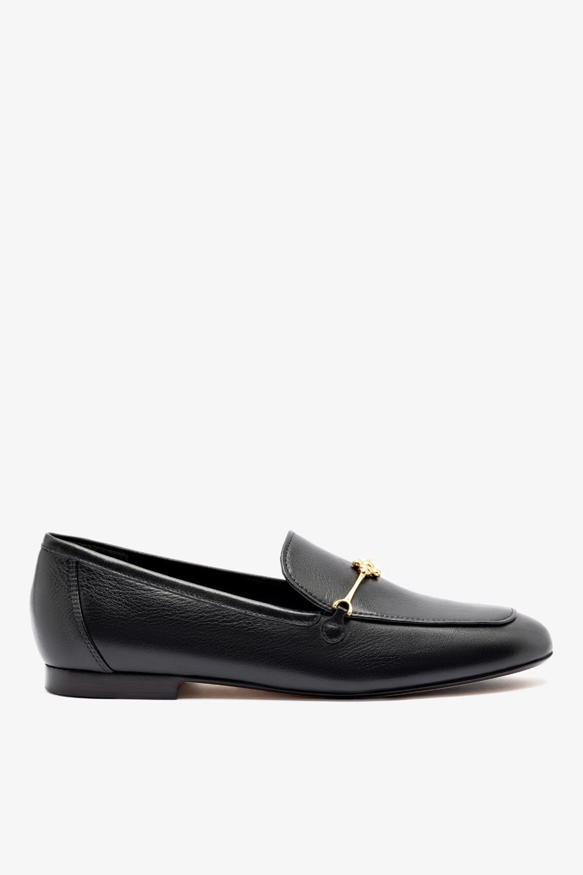 Larroude Katherine Loafer In Black Leather
