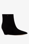 Larroude Loulou Boot Black Suede