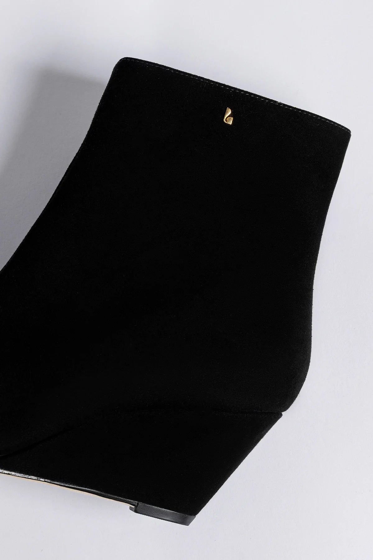 Larroude Loulou Boot Black Suede