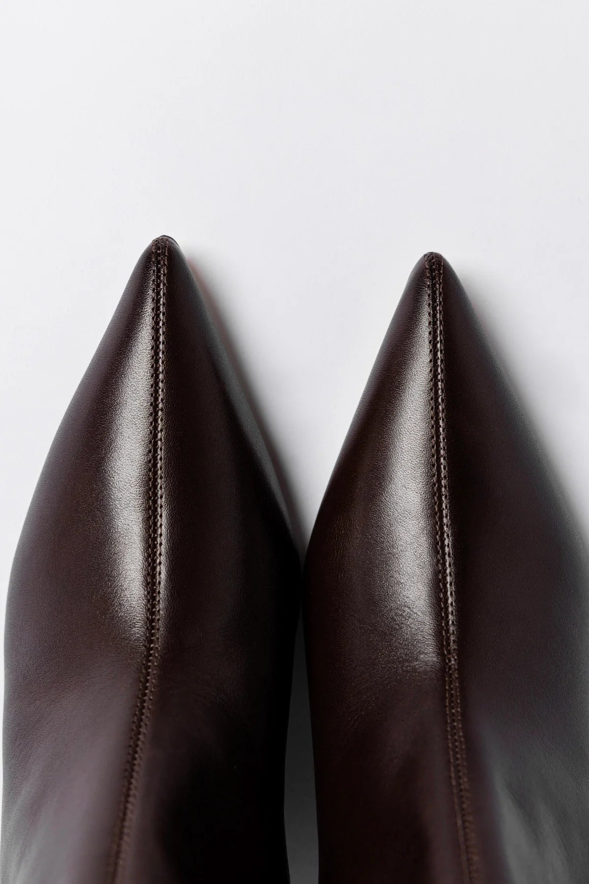 Larroude Loulou Boot Brown Leather