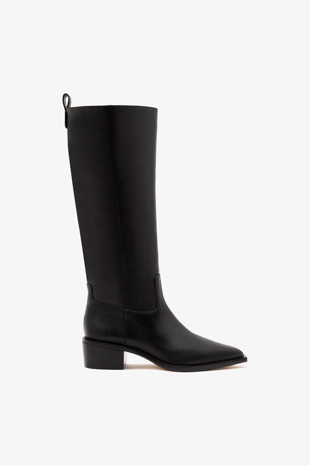 Larroude Florencia Boot In Black Leather