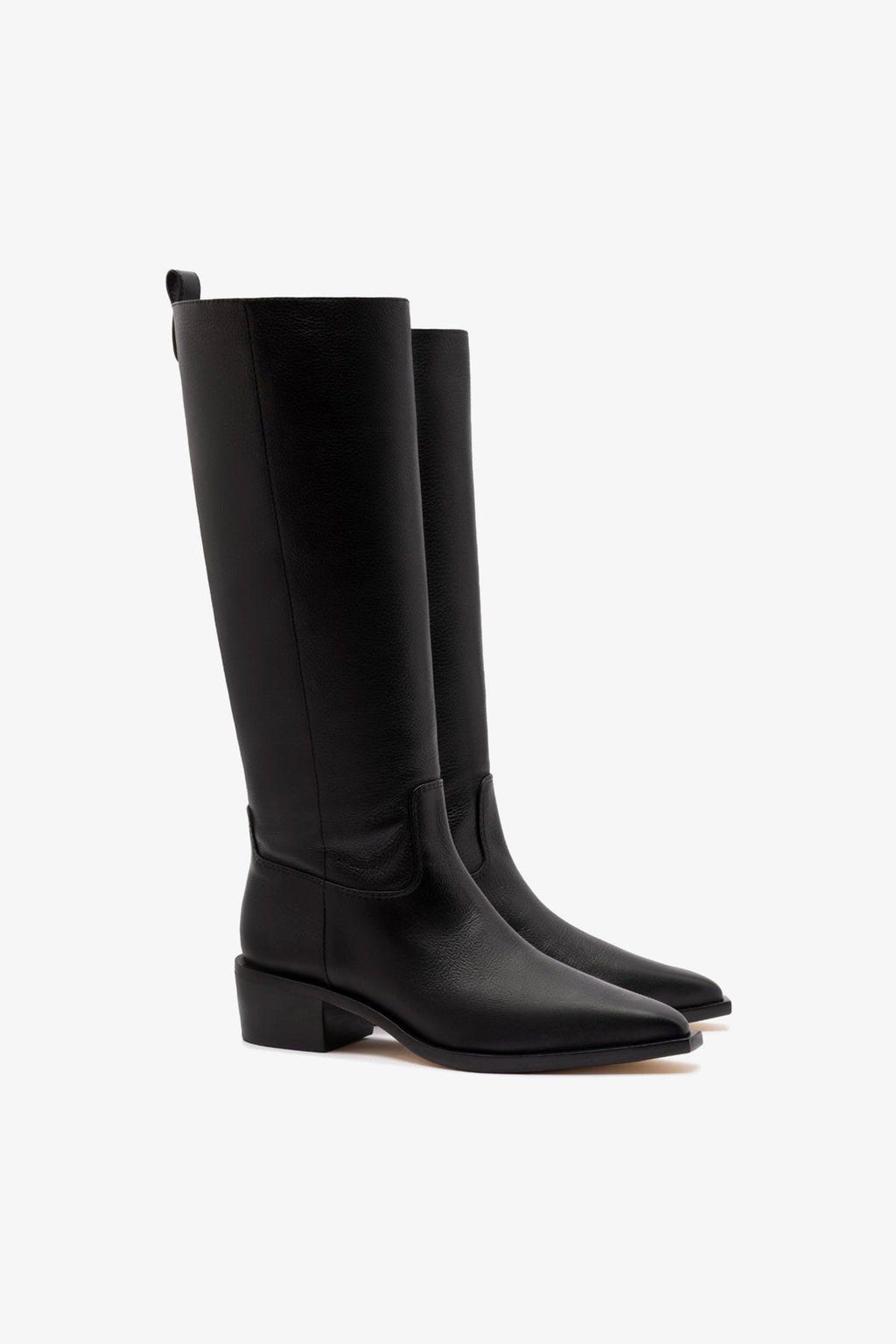 Larroude Florencia Boot In Black Leather
