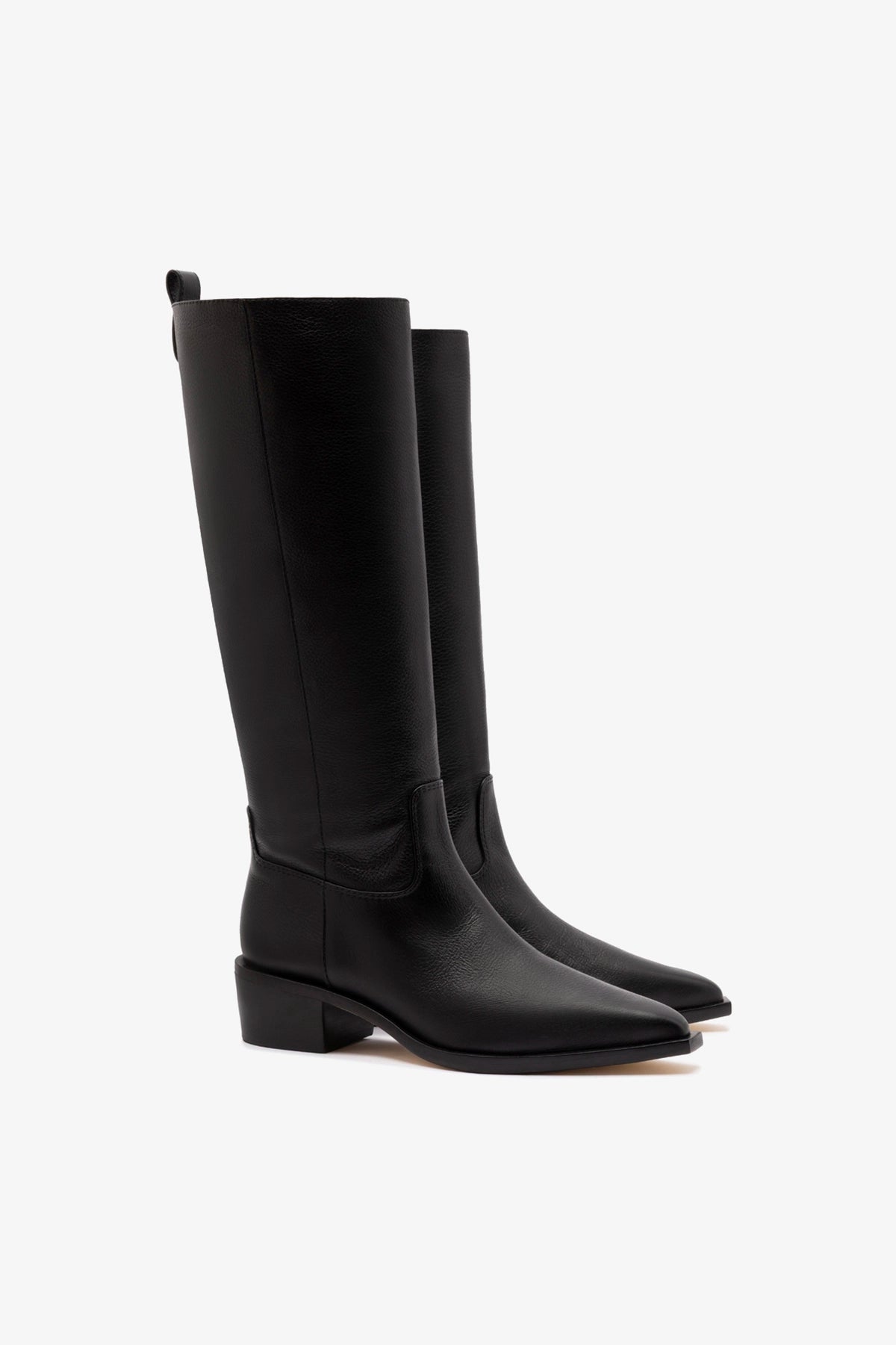 Larroude Florencia Boot In Black Leather