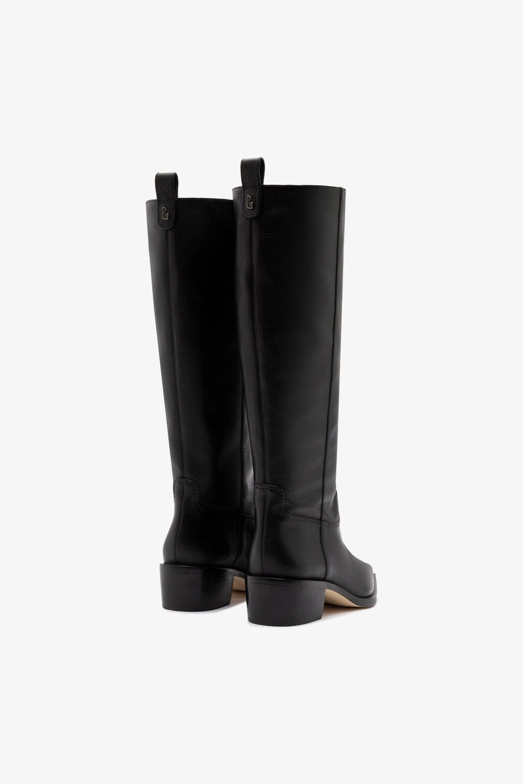 Larroude Florencia Boot In Black Leather
