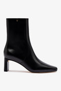 Larroude Alexis Bootie In Black Leather