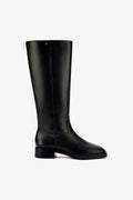 Larroude Anne Boot In Black Leather