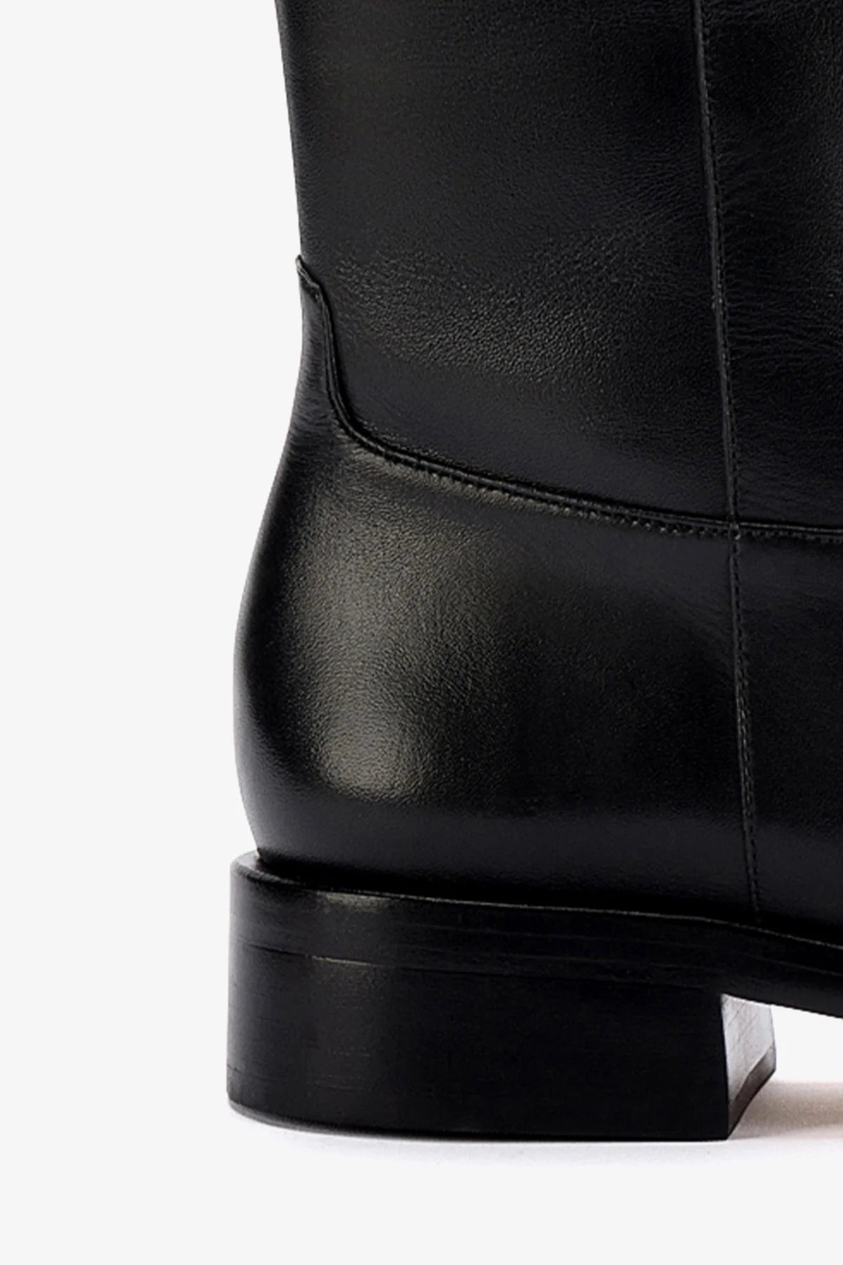Larroude Anne Boot In Black Leather