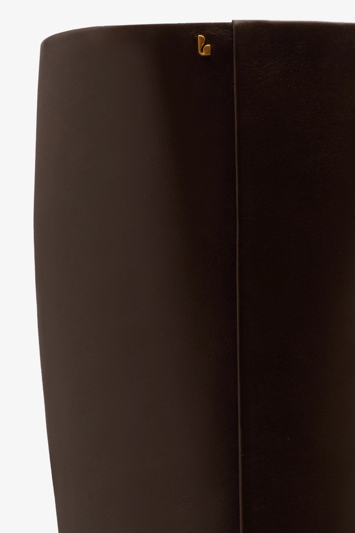 Larroude Carine Boot In Brown Leather