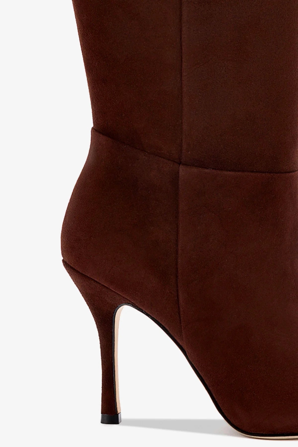 Larroude Kate Boot In Brown Suede