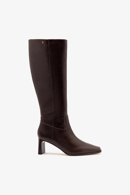 Larroude Alexis Boot Brown Leather