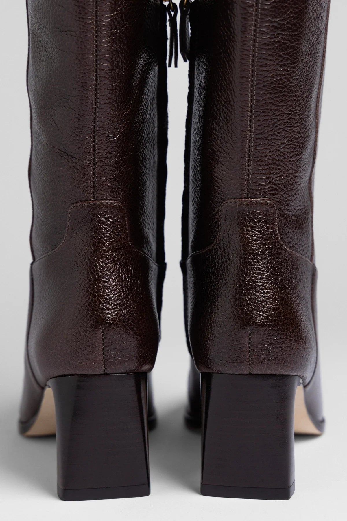 Larroude Alexis Boot Brown Leather