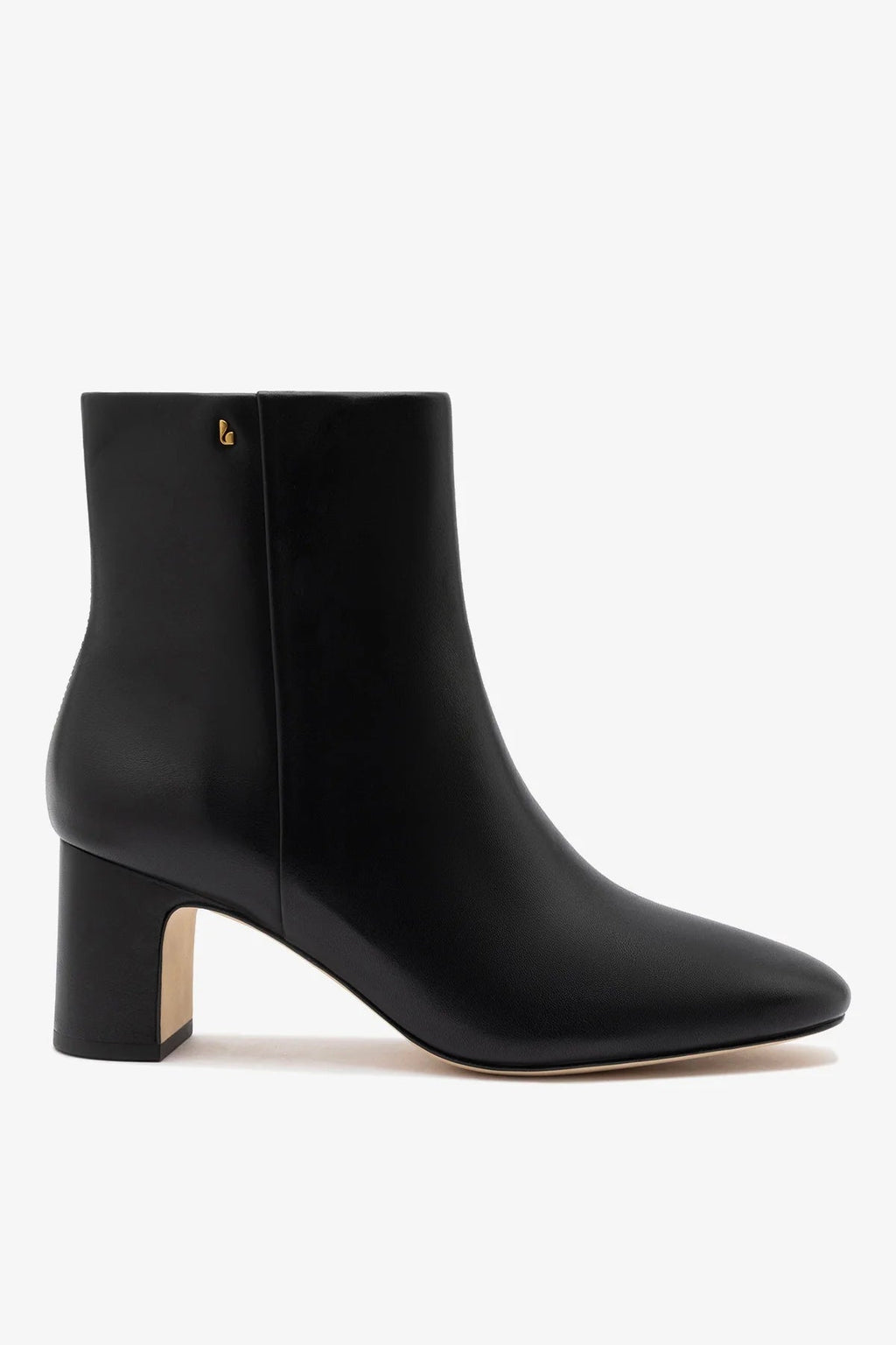 Larroude Gloria Boot Black Leather