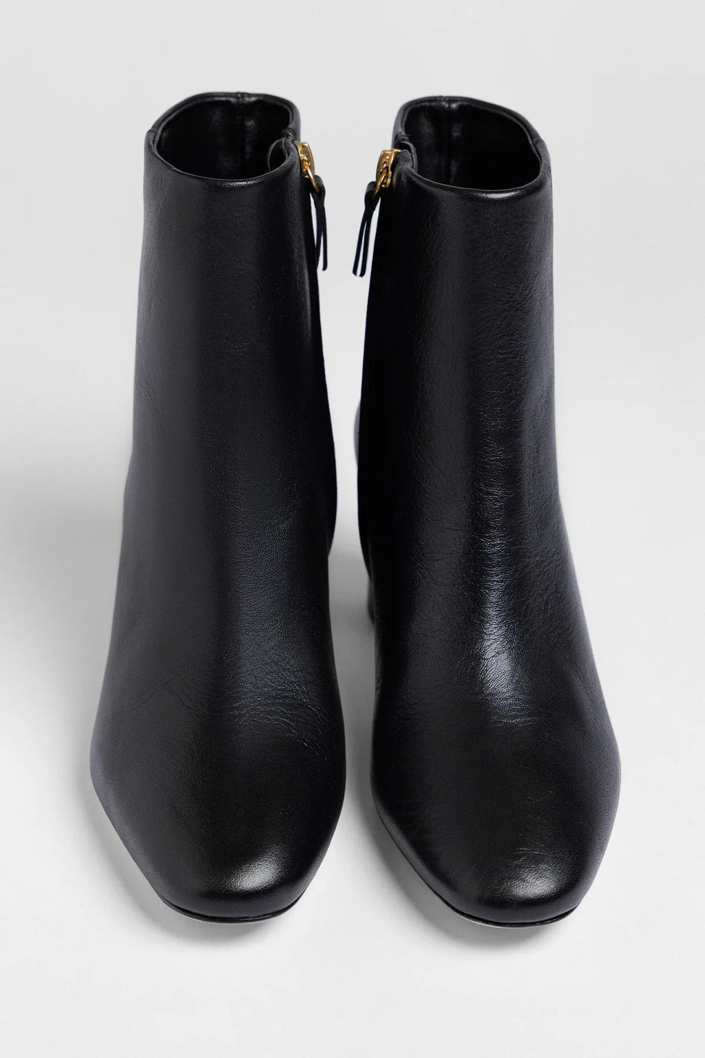 Larroude Gloria Boot Black Leather