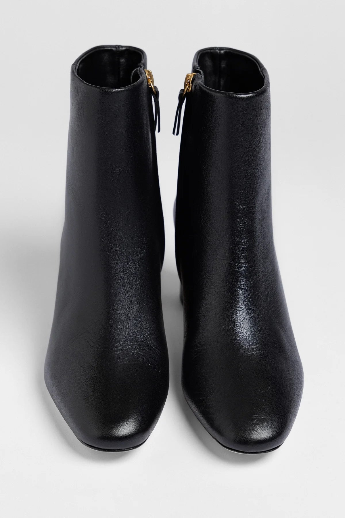 Larroude Gloria Boot Black Leather