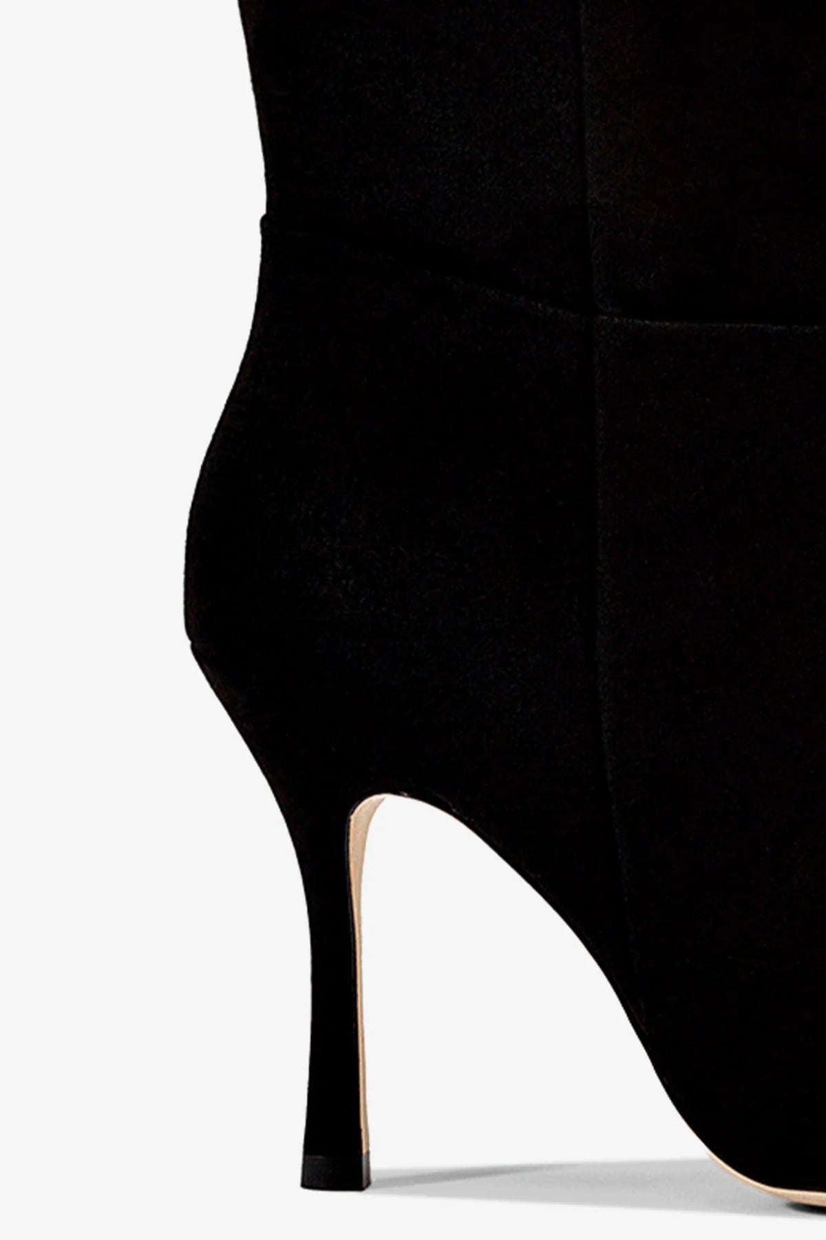 Larroude Kate Boot In Black Suede