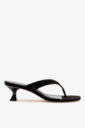 Larroude Gaia Low In Black Leather