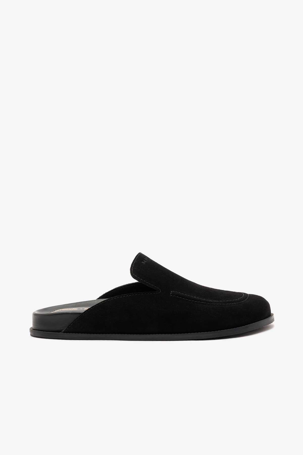 Larroude Larroudé x Parke Clog In Black Suede