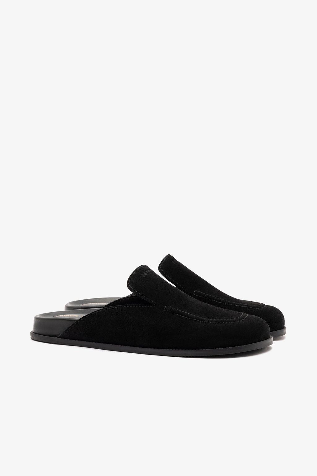 Larroude Larroudé x Parke Clog In Black Suede