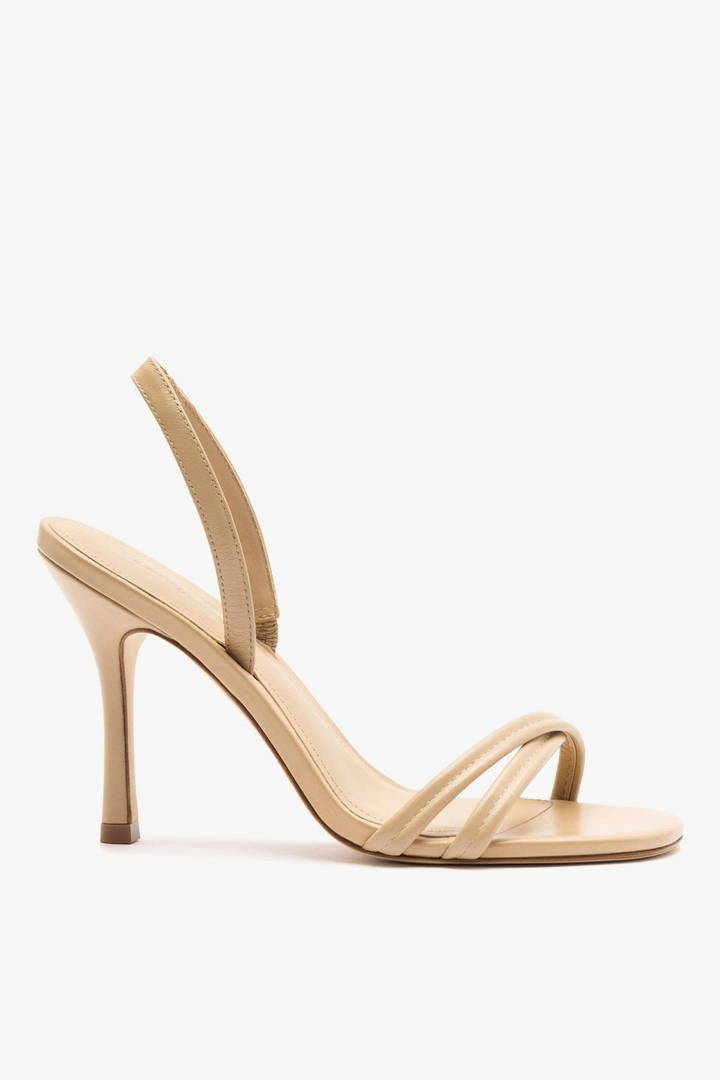 Larroude Annie Sandal Sand Leather