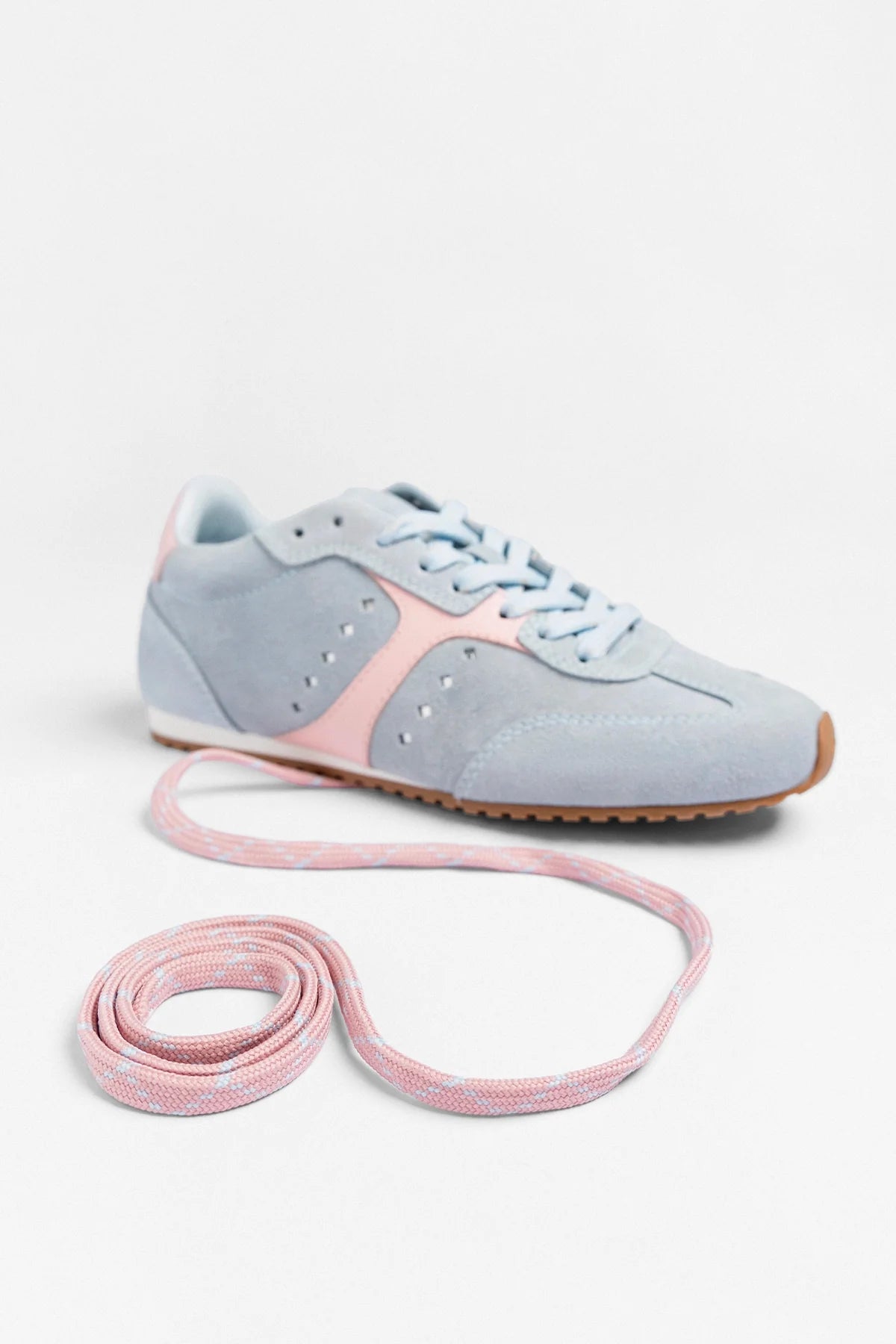 Larroude Stella Sneaker Maya Suede