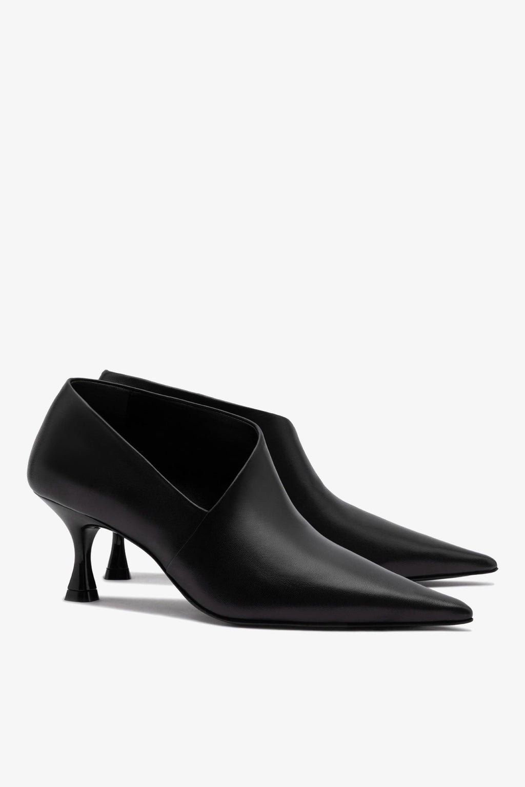 Larroude Larroudé by Nicolò B. Vittoria Pump In Black Leather