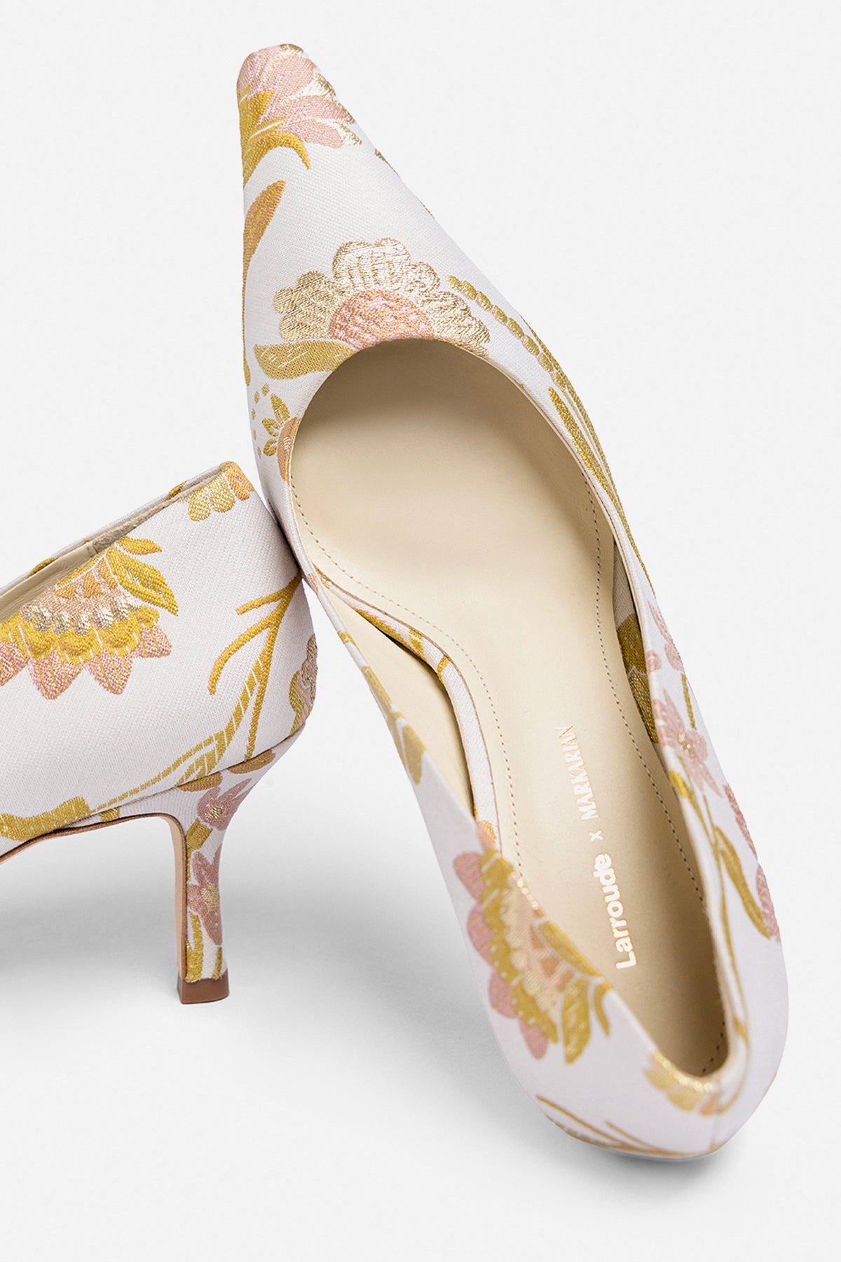Larroude Larroudé by Markarian: Pump Mist Floral Brocade