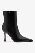 Larroude Mini Carine Boot In Black Leather
